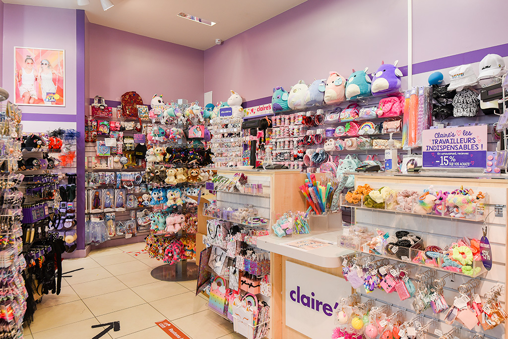 Rayon magasin Claire's