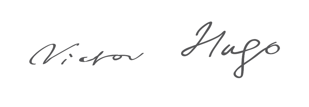 Signature de Victor Hugo