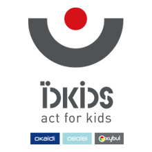 Logo de ïdkids (Okaïdi, Obaïbi,Oxybul)